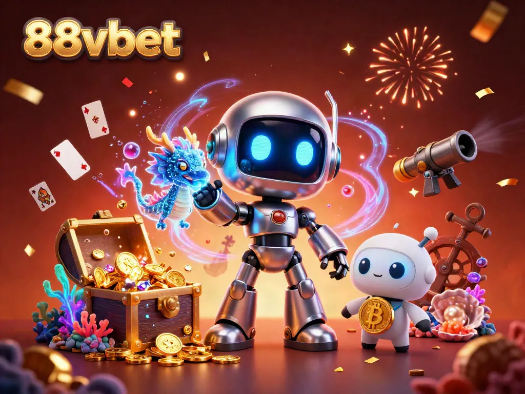 Engage with the vibrant world of 88vbet through a 3D casino adventure with exciting characters and elements.