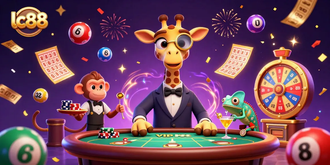 Engage in winning strategies at lc88 with lively 3D casino elements and characters.
