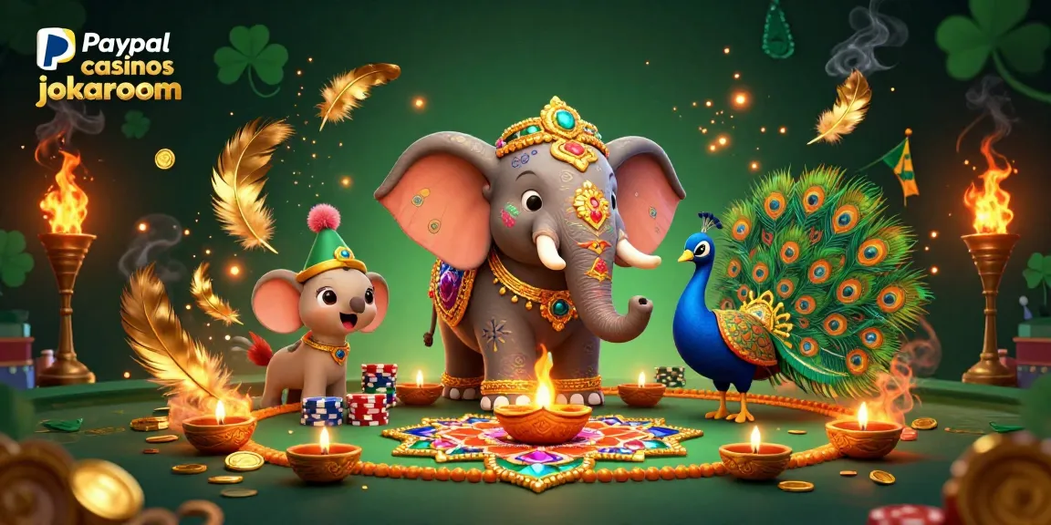 Engage in thrilling action at paypal casinos jokaroom featuring vibrant characters and poker elements